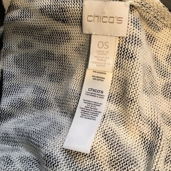 Chicos Layla Leopard Print Poncho Cover up - Picture 2 of 12